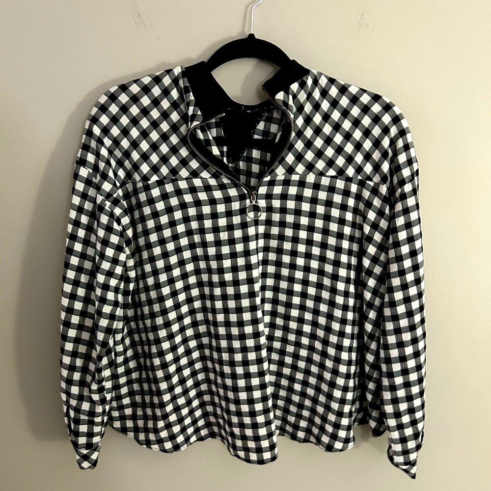 Checkered Blouse